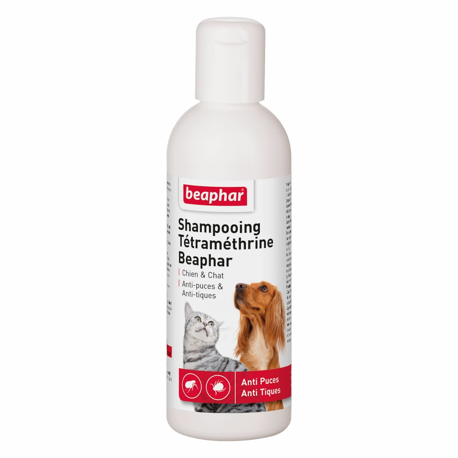 Shampoing Antiparasitaire Chien et Chat Nettoyant et Insecticide